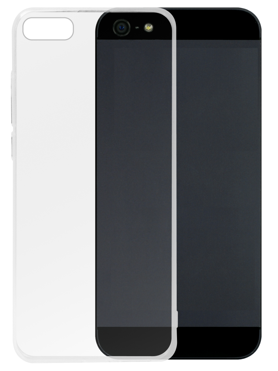 Чехол для iPhone 5 / 5S / SE Ультратонкий силикон Люкс