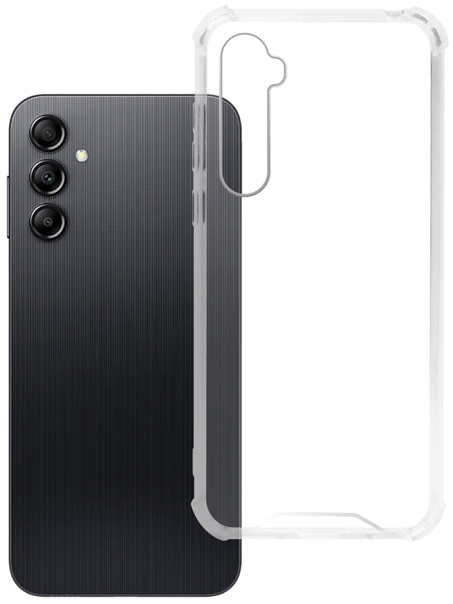 Чехол для Samsung A14 5G Противоударный пластик+силикон