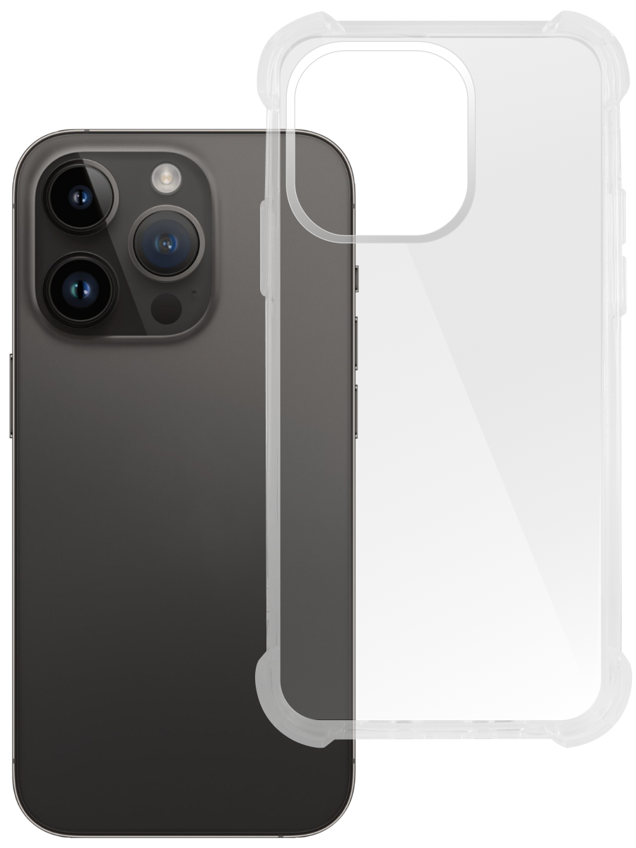 Чехол для iPhone 14 Pro Противоударный пластик+силикон