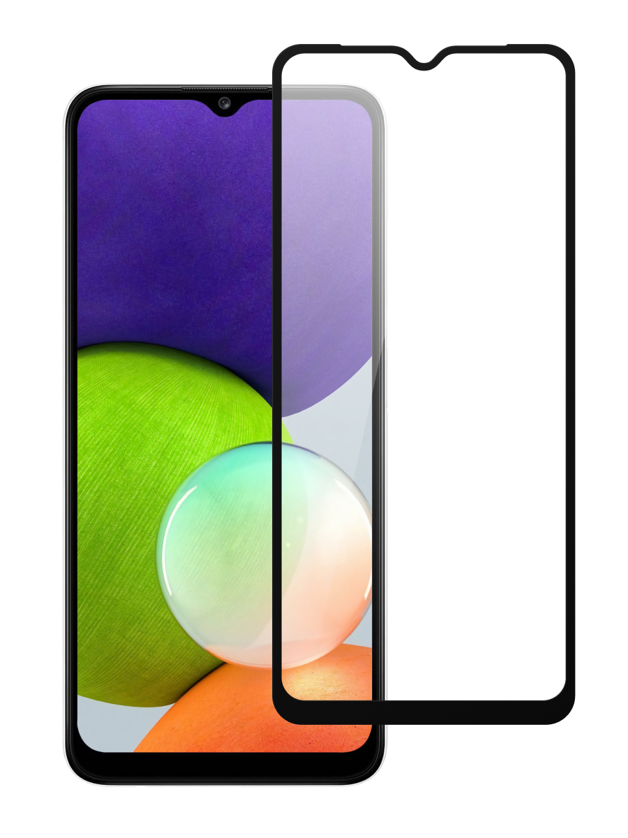 Защитное стекло для Samsung A12 / A02S / M02 / M12 Базовое