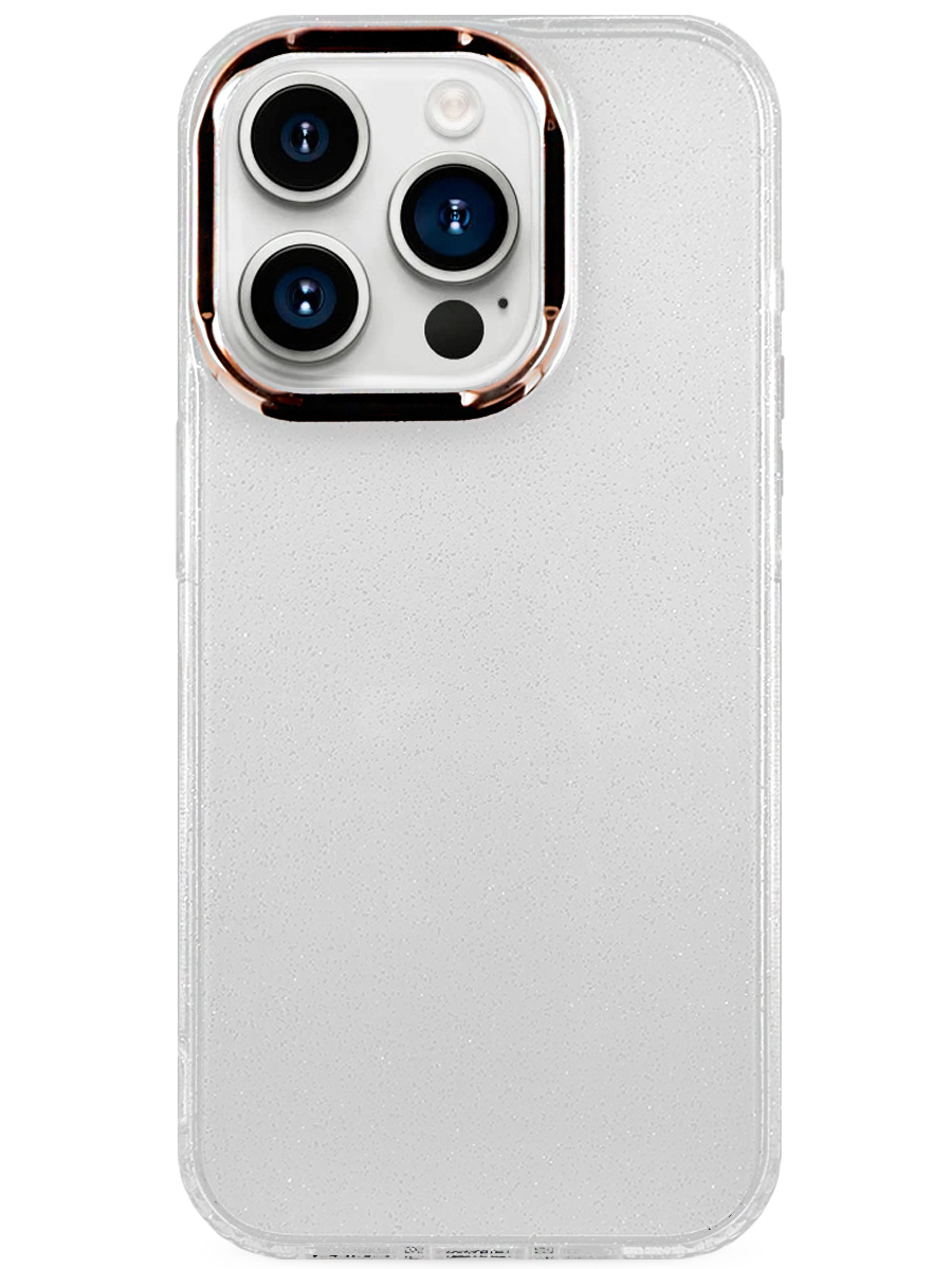 Чехол для iPhone 15 Pro Искры пластик+силикон