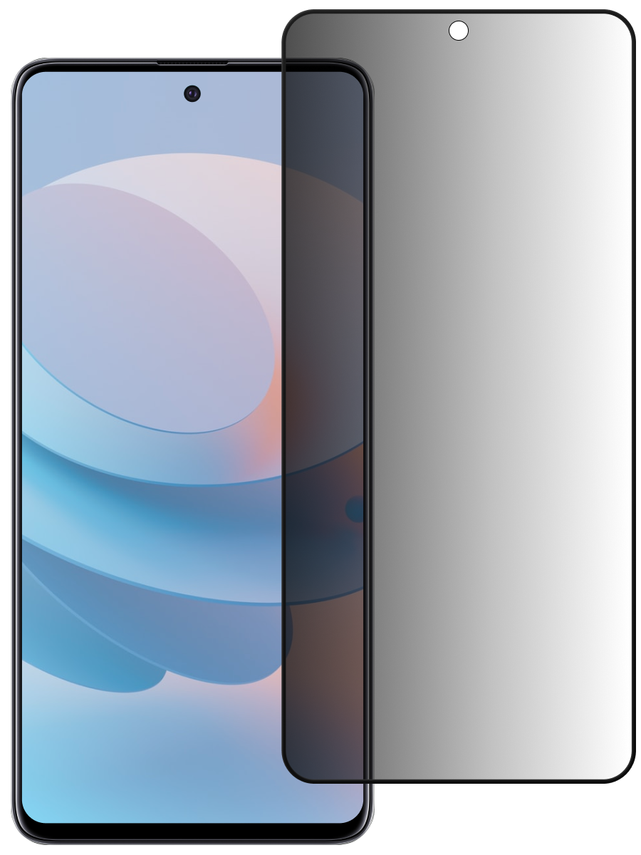 Защитное стекло для Samsung A51 / M31s Антишпион 5Д Люкс