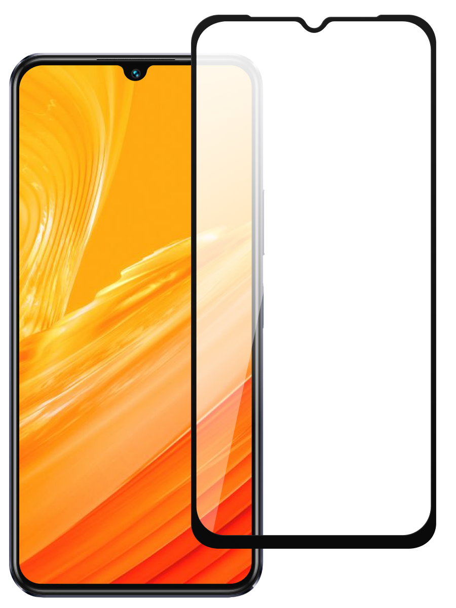 Защитное стекло для Infinix Smart 7 Х6515 Full Glue Simple
