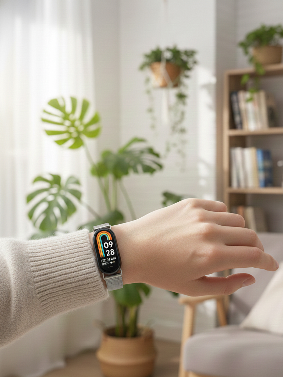 Ремешок для Xiaomi Mi Band 8 / 9 / 10 Миланская петля