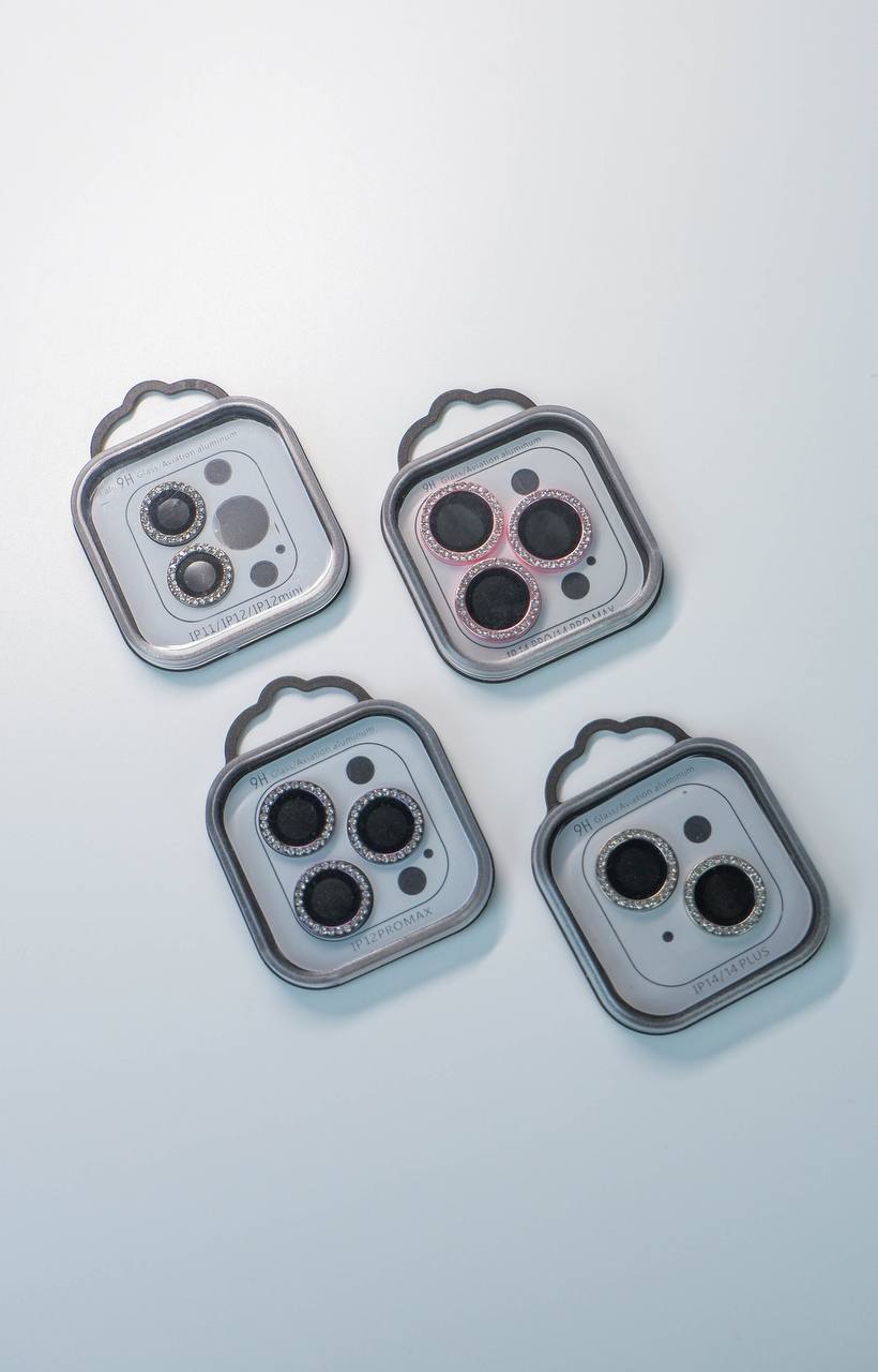 Комплект защитных стекол камеры для iPhone 13 / 13 mini Бриллиантовый