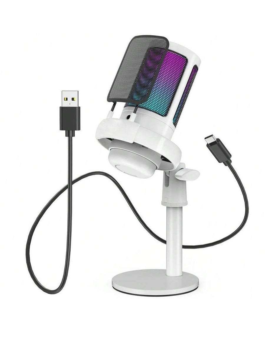 Микрофон с RGB подсветкой ME65