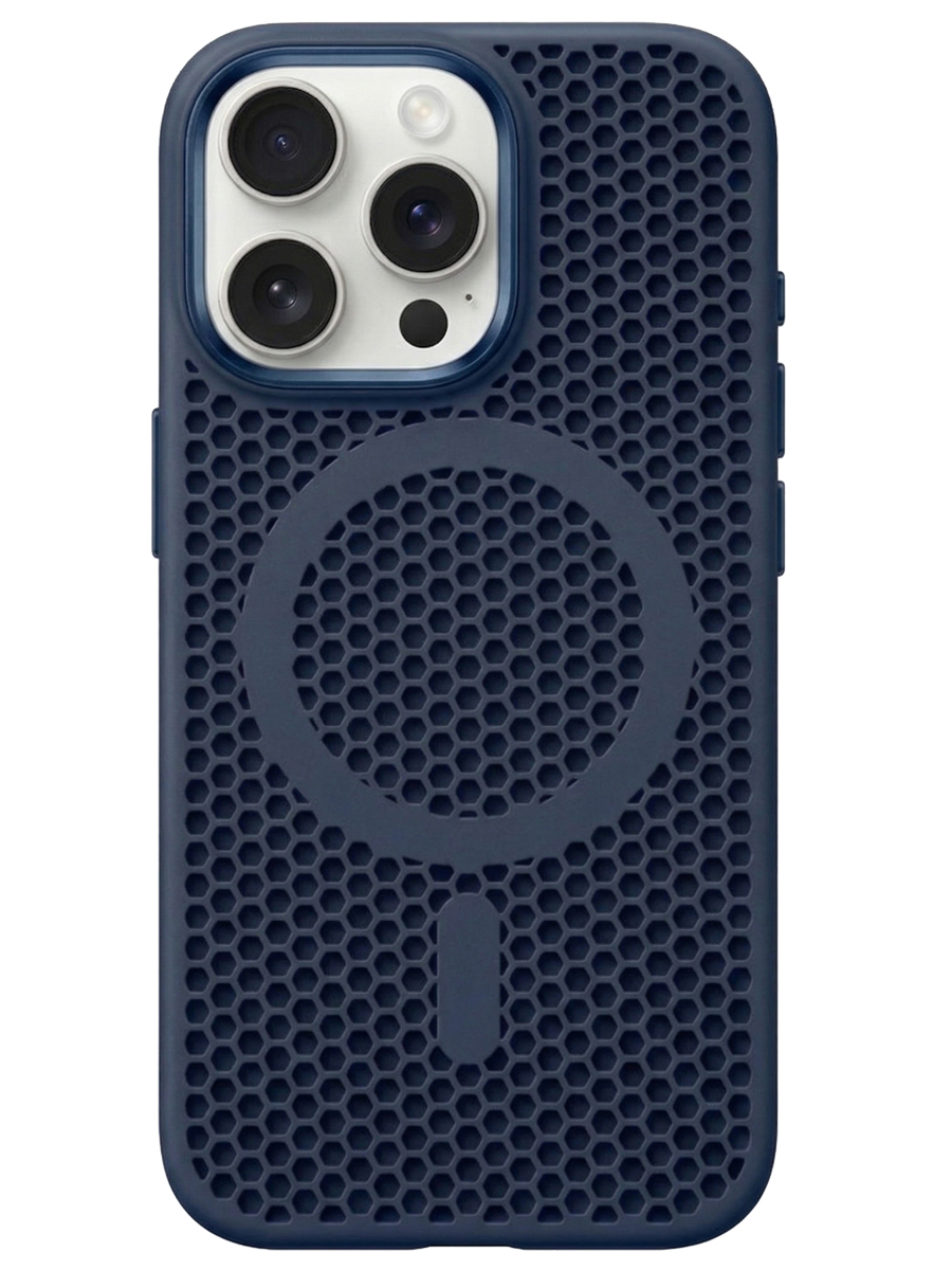 Чехол для iPhone 16 Pro Max Неосетка силикон