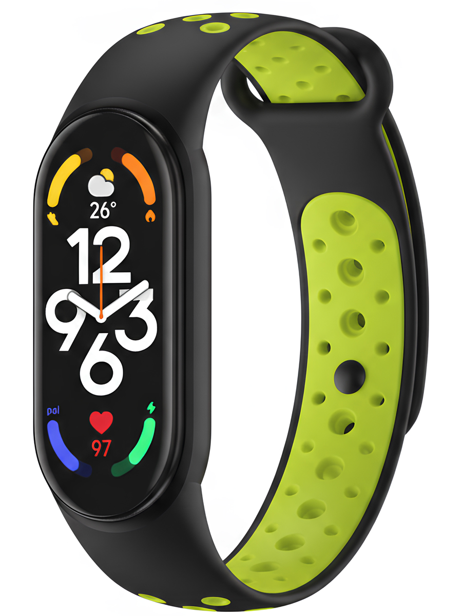 Ремешок для Xiaomi Mi Band 5 / 6 / 7 Спортивный