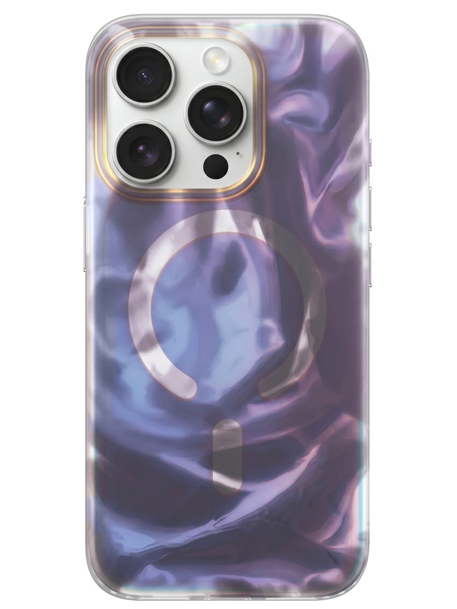 Чехол для iPhone 16 Pro Акварель MagSafe