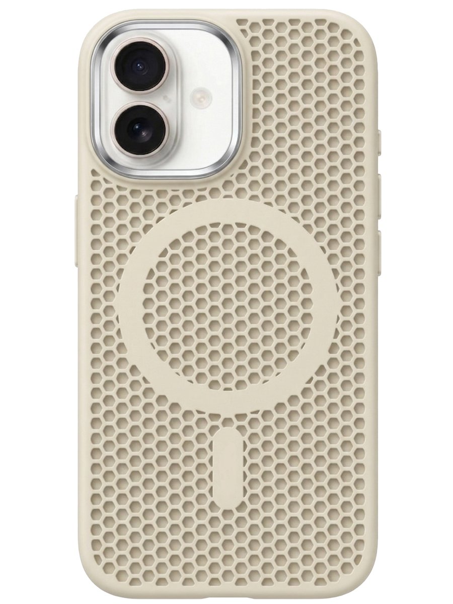 Чехол для iPhone 17 Неосетка силикон