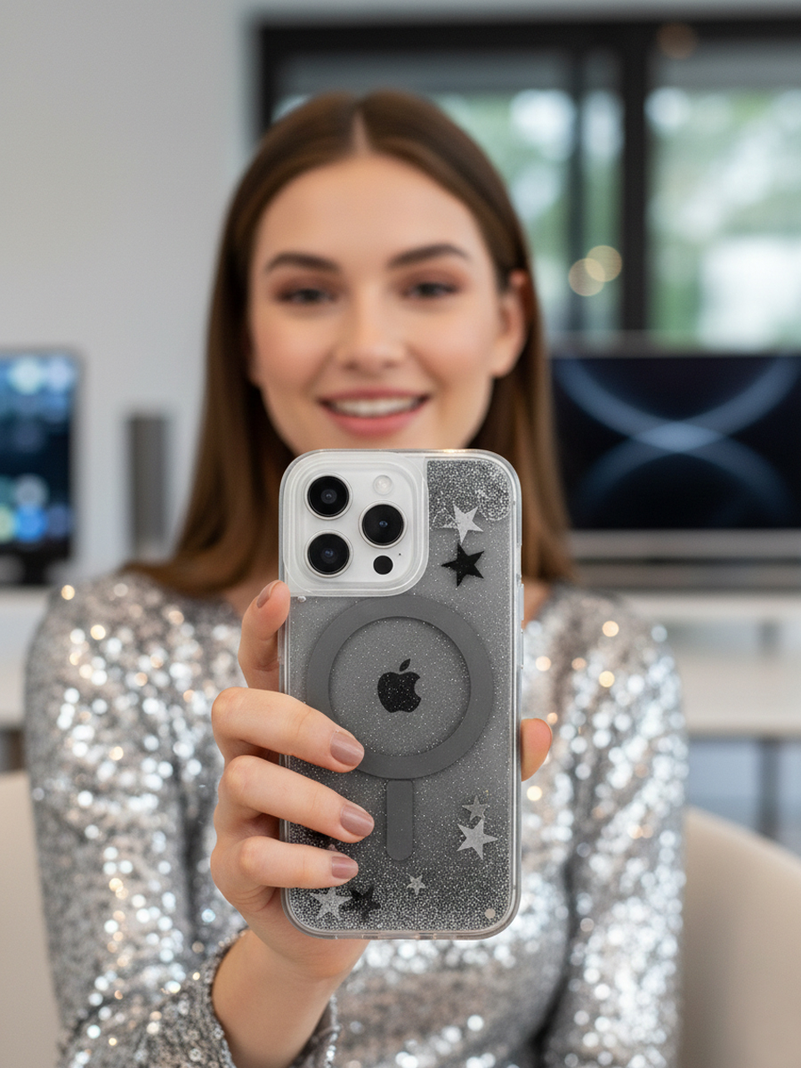 Чехол для iPhone 16 Банки MagSafe пластик+силикон