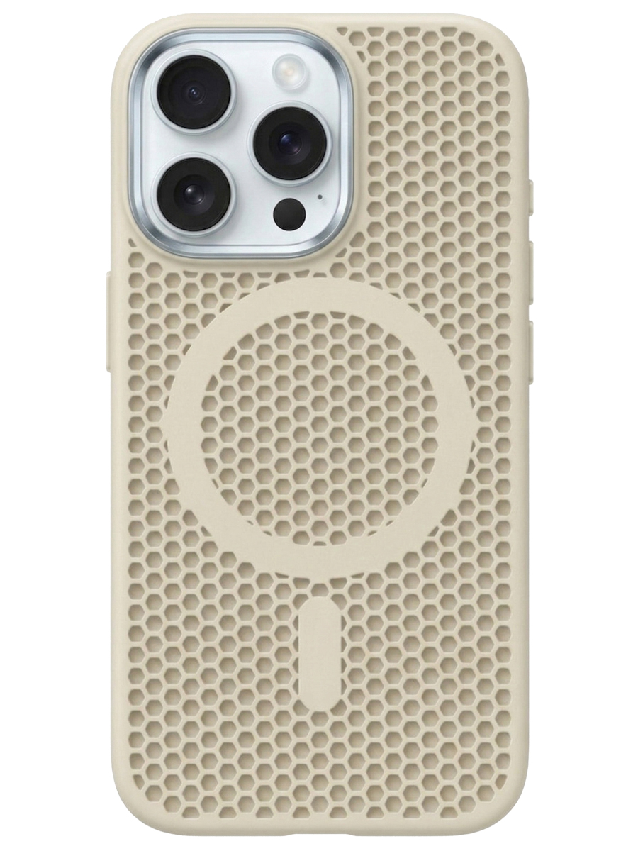 Чехол для iPhone 16 Pro Max Неосетка силикон