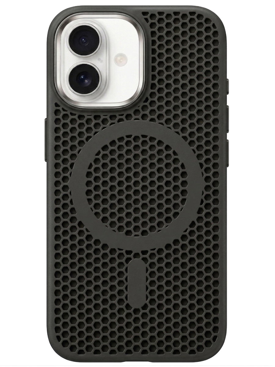 Чехол для iPhone 17 Неосетка силикон