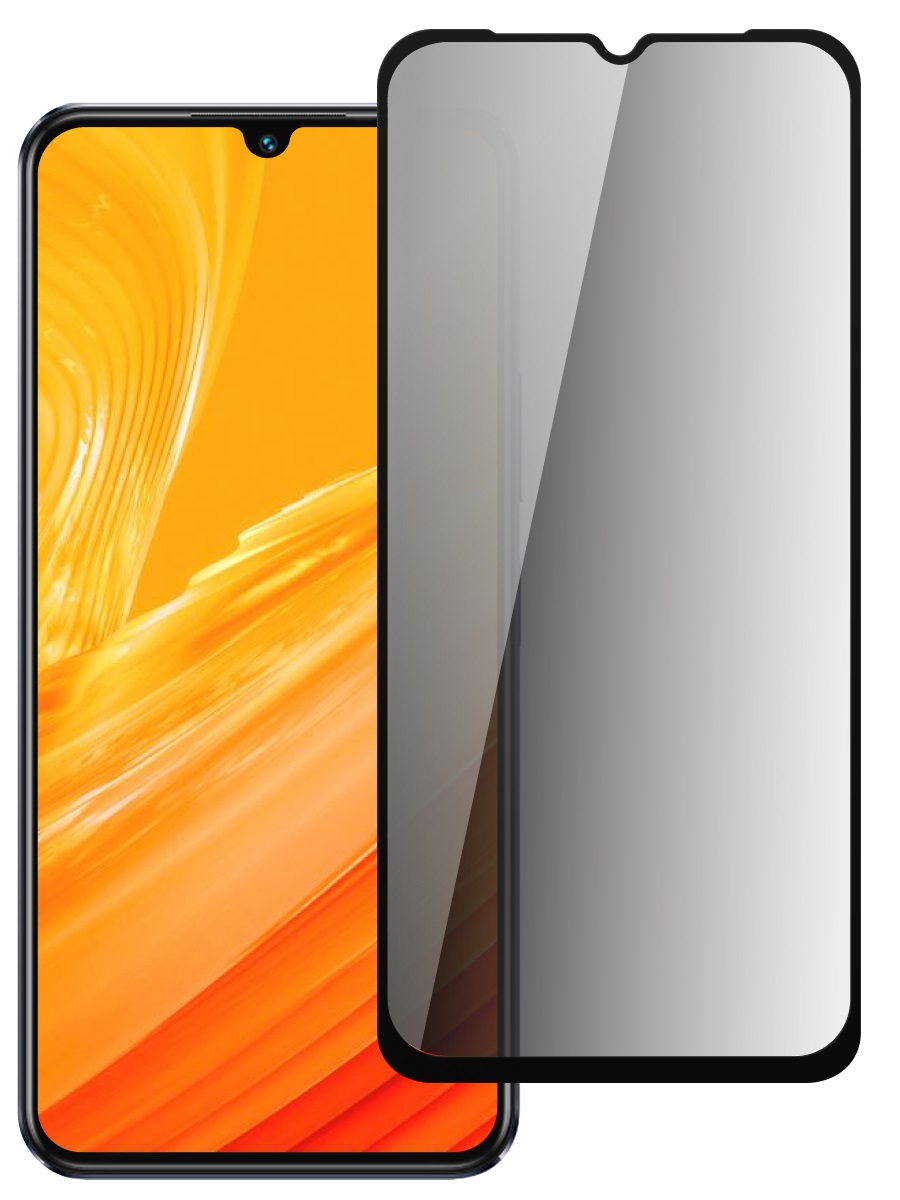 Защитное стекло для Infinix Note 30i Антишпион 5Д Люкс