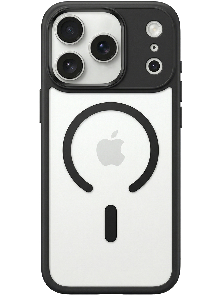 Чехол для iPhone 17 Pro Контур с защитой камеры MagSafe