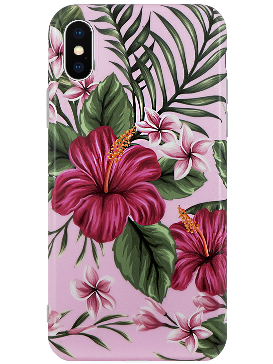 Чехол для iPhone X / XS Яркий силикон