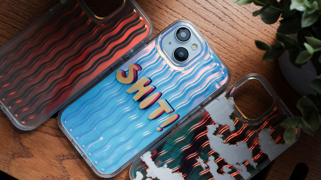 Чехол для iPhone 15 Pro Max Морские волны пластик+силикон