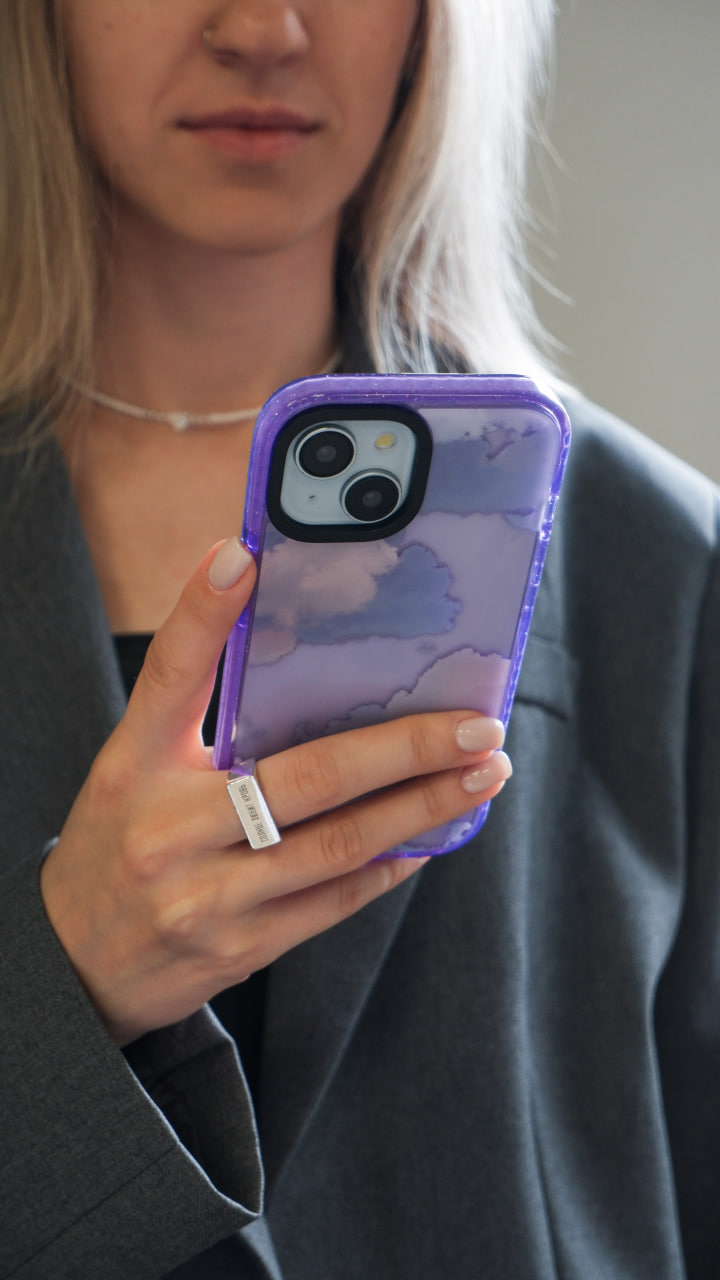 Чехол для iPhone 14 Pro Max Поп пластик+силикон