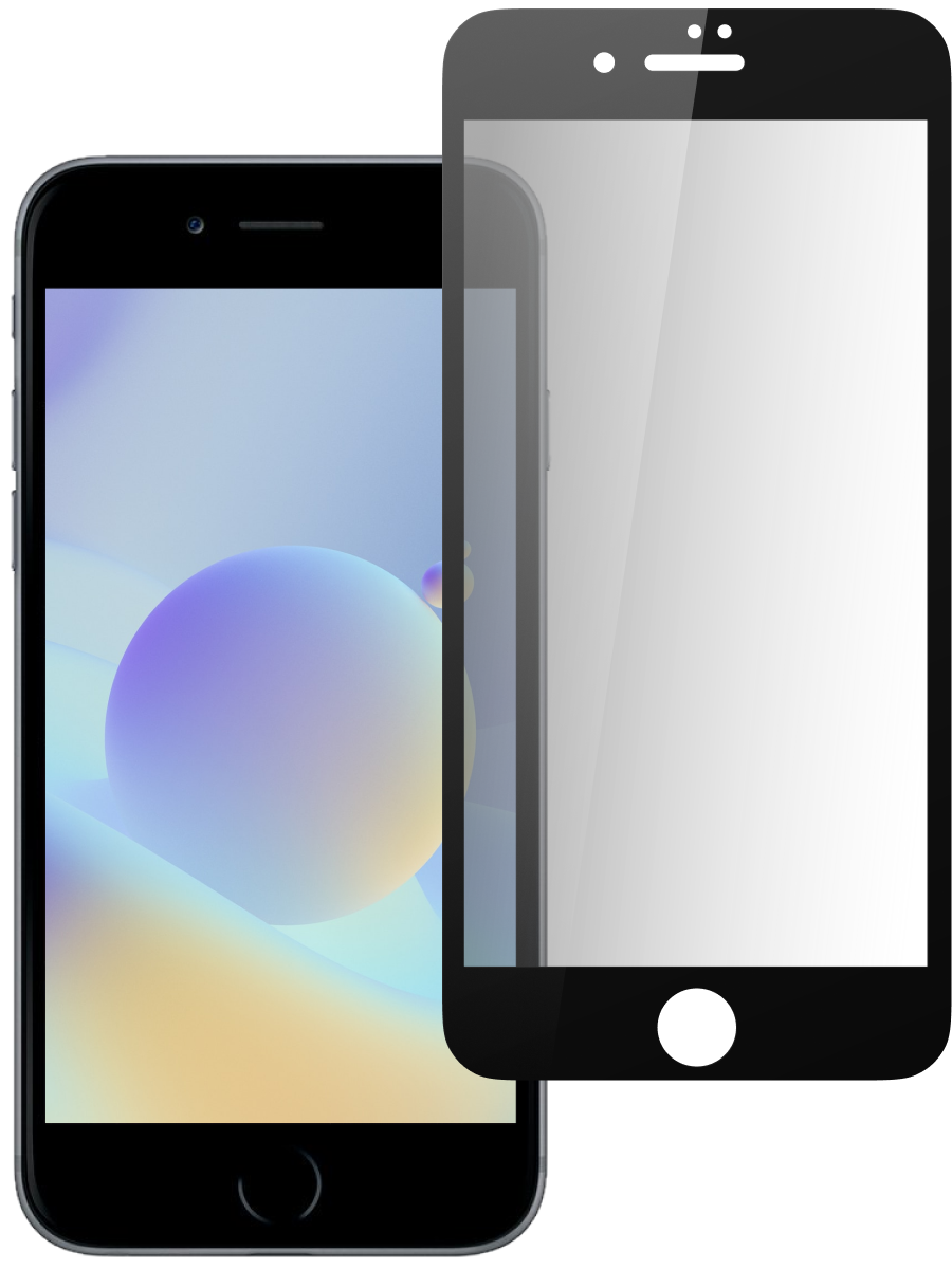 Защитное стекло для iPhone 7 / 8 / SE 2020 2.5Д Матовое
