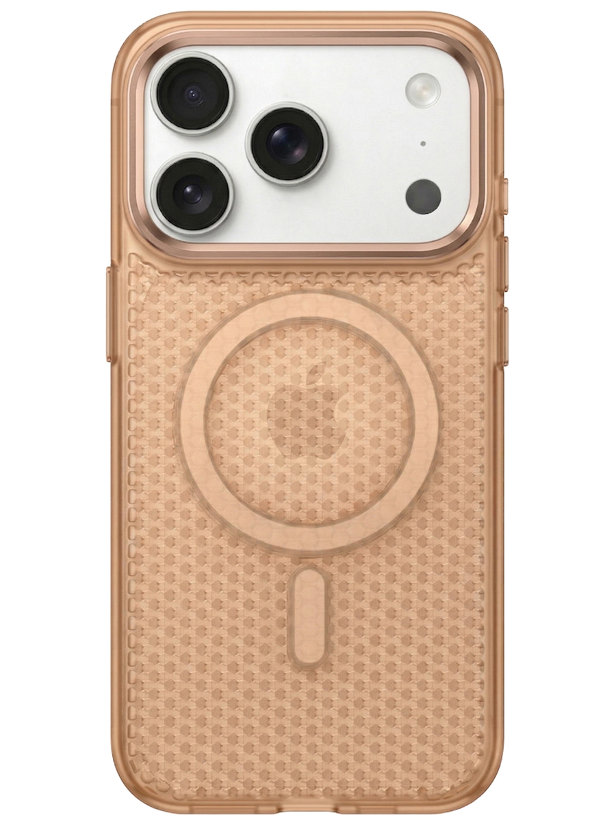 Чехол для iPhone 17 Pro Соты силикон