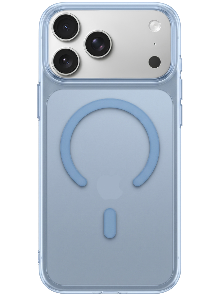Чехол для iPhone 17 Pro Объемный пластик MagSafe