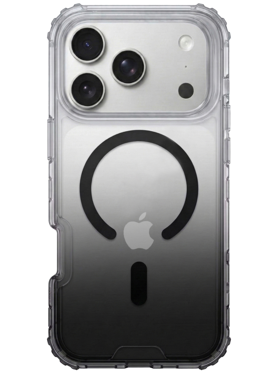 Чехол для iPhone 17 Pro Градиент MagSafe силикон