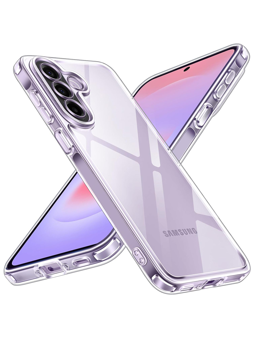 Чехол для Samsung A37 Ультратонкий силикон Люкс с защитой камеры