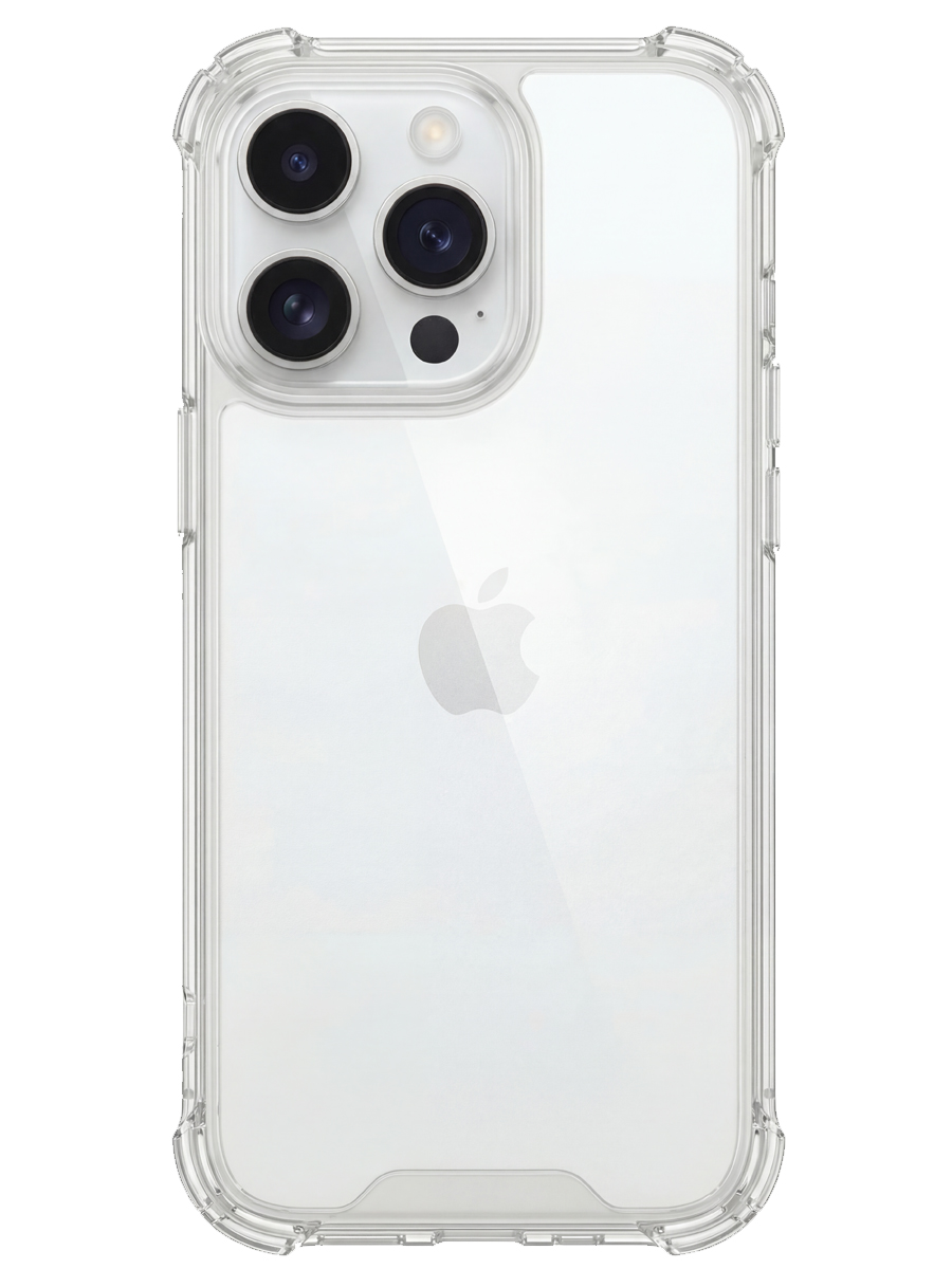 Чехол для iPhone 16 Pro Противоударный пластик+силикон