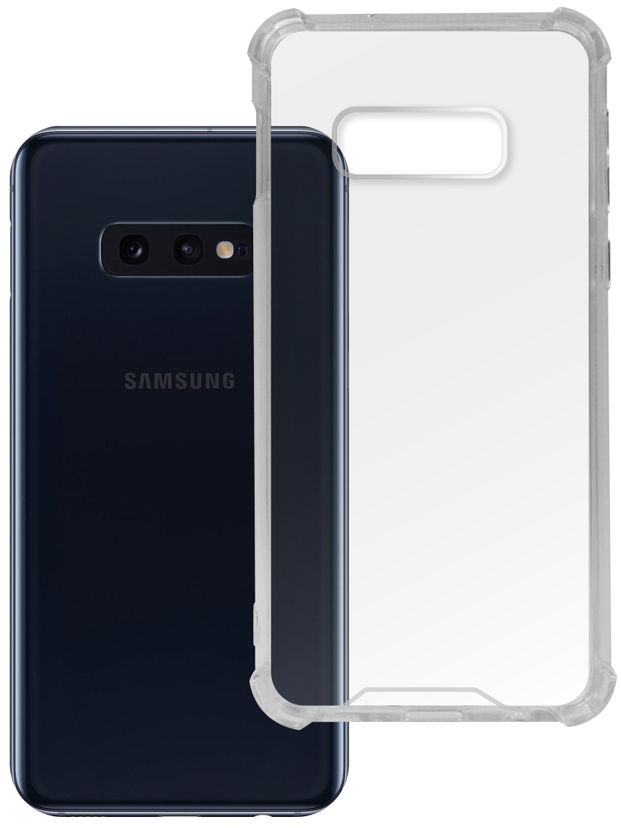 Чехол для Samsung S10E Противоударный пластик+силикон