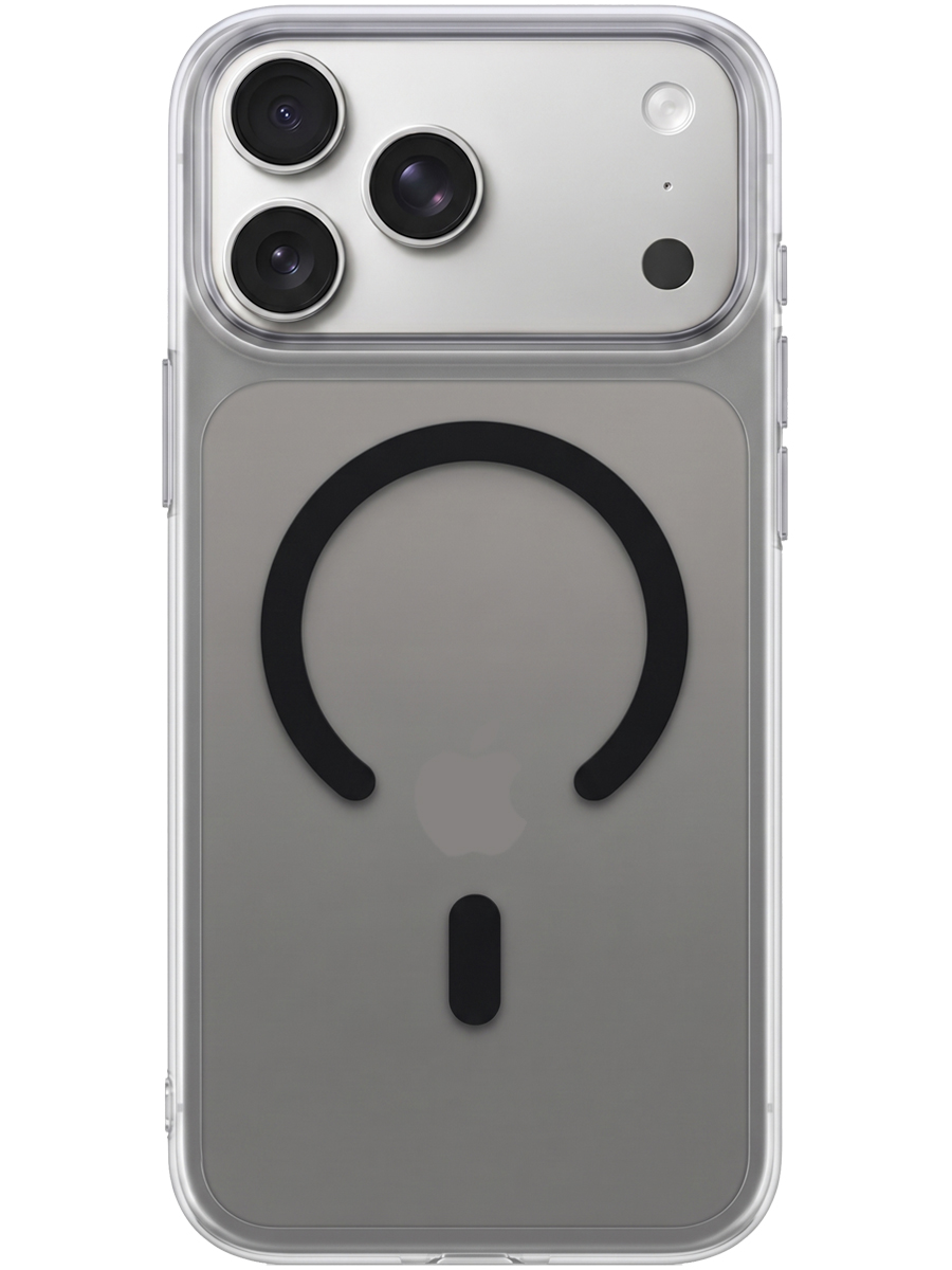 Чехол для iPhone 17 Pro Объемный пластик MagSafe