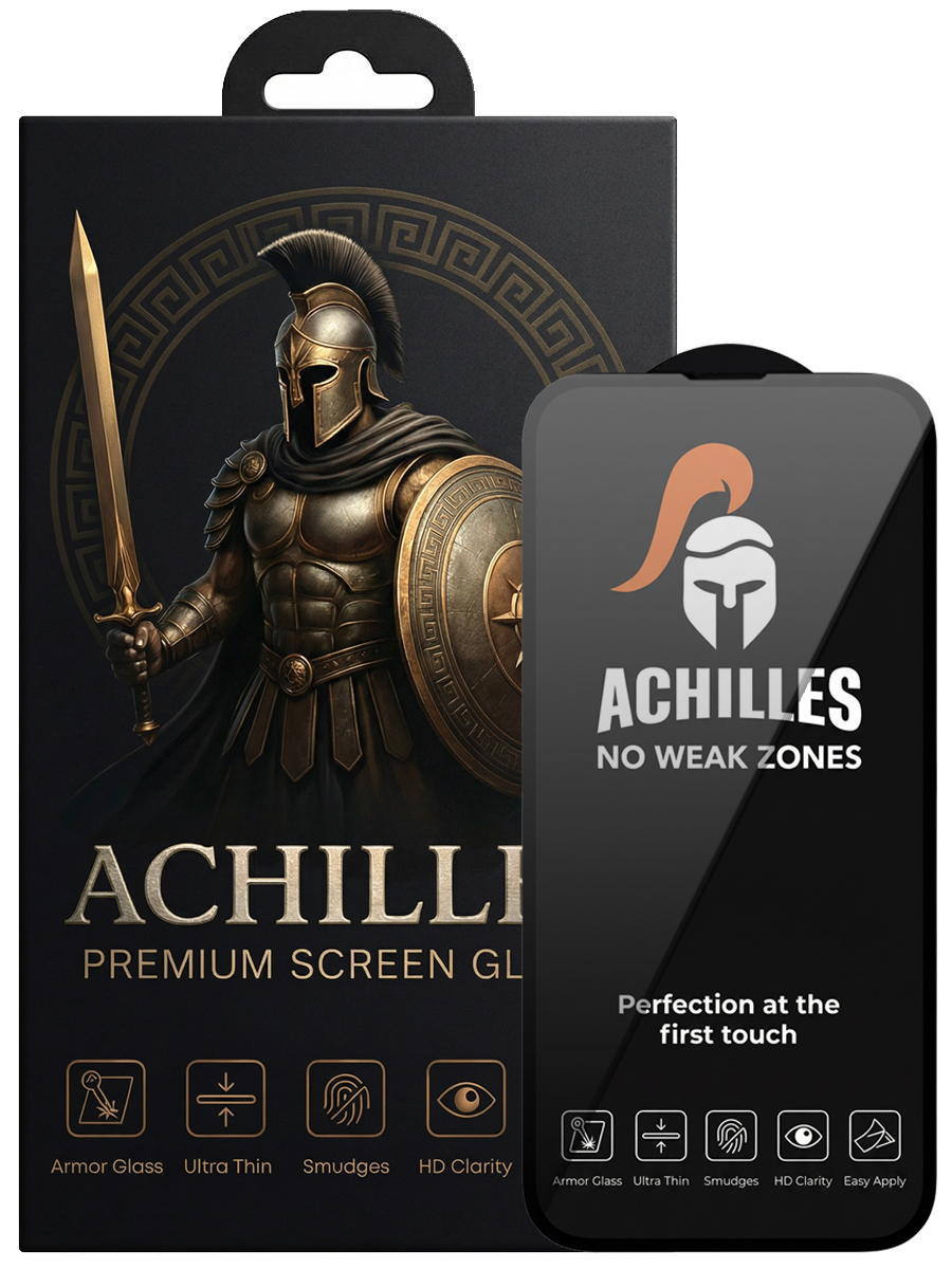 Защитное стекло для iPhone 15 Plus / 15 Pro Max Achilles 5Д
