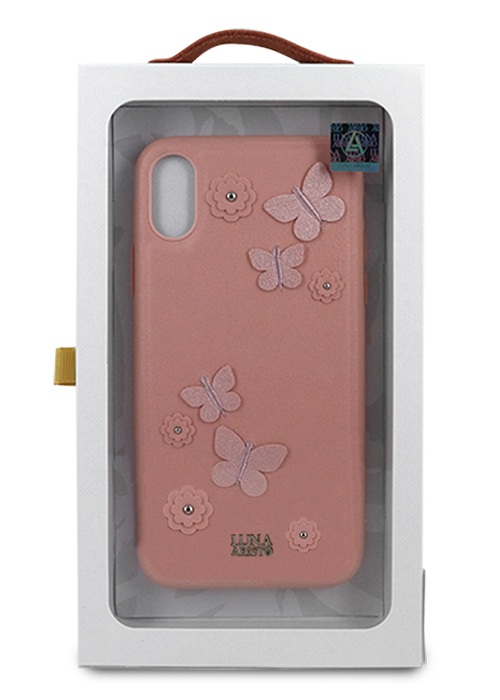 Чехол для iPhone X/XS Luna Aristo Dale силикон+кожа