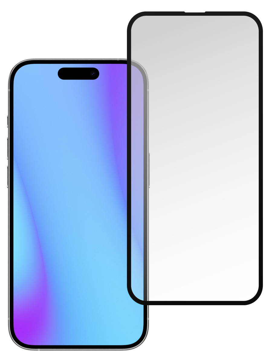 Защитное стекло для iPhone 14 Pro Max 2.5Д Матовое