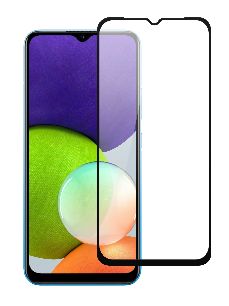 Защитное стекло для Realme C21 (2021) Full Glue Simple