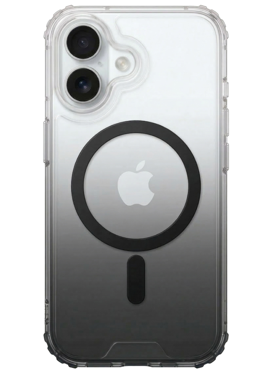 Чехол для iPhone 16 Градиент MagSafe силикон