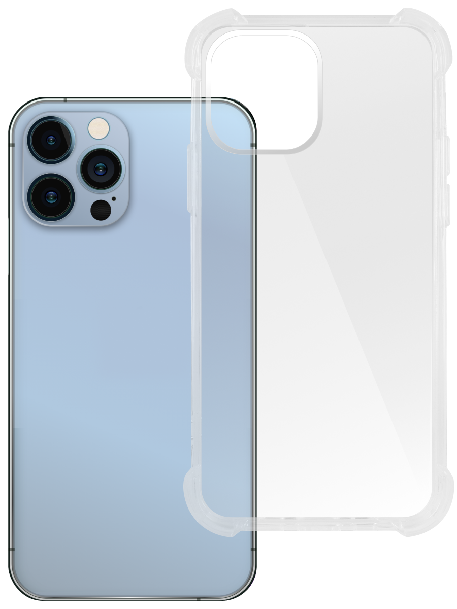 Чехол для iPhone 13 Pro Max Противоударный пластик+силикон