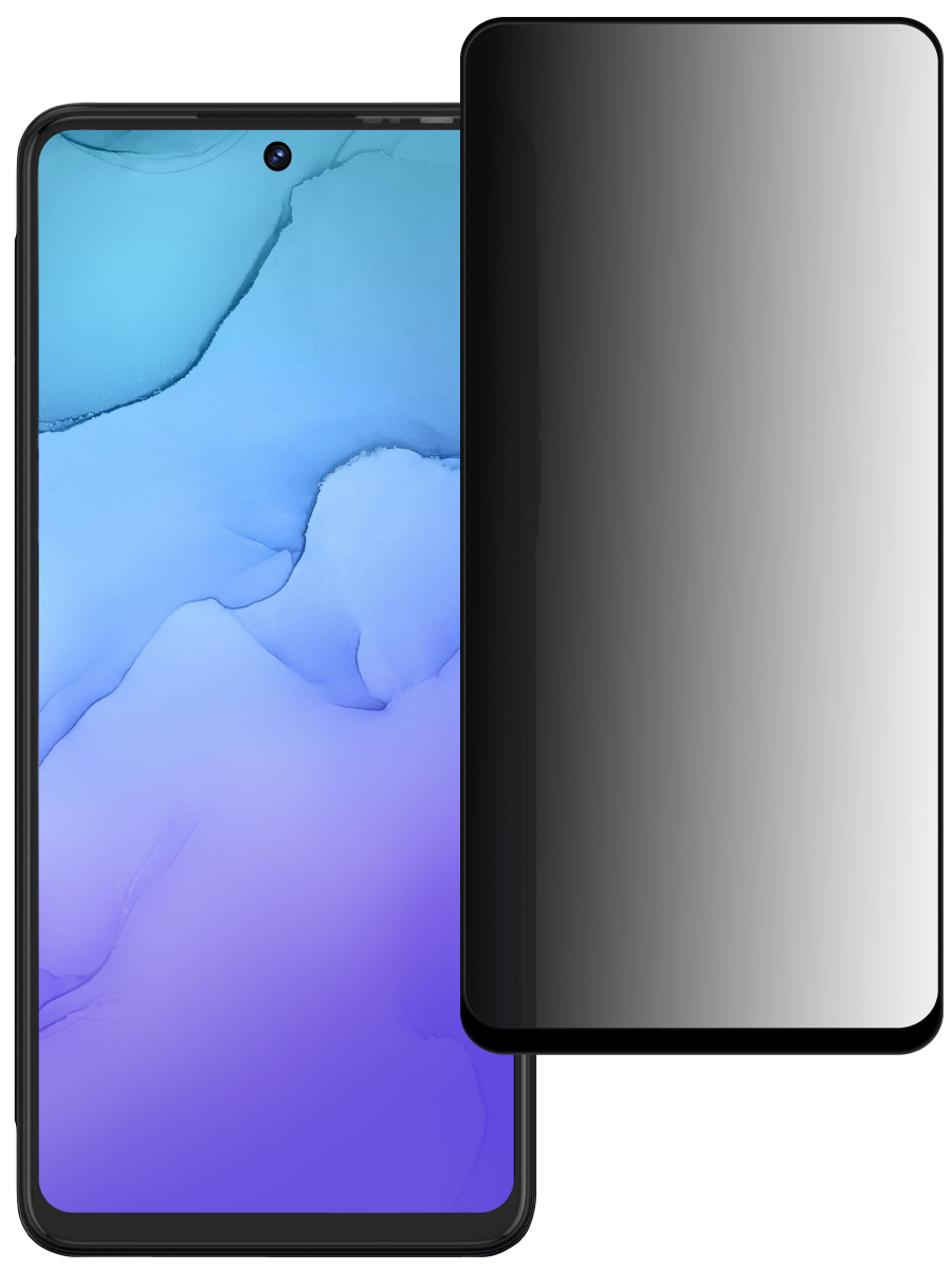 Защитное стекло для Tecno Pova 5 Pro Антишпион 5Д Люкс